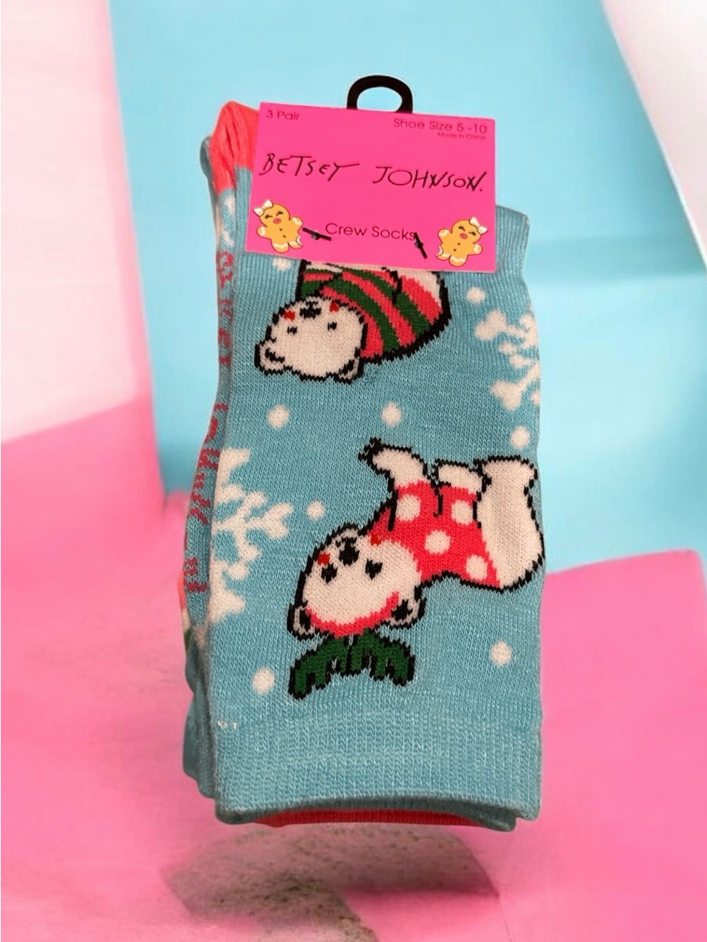 Betsey Johnson Socks (3)